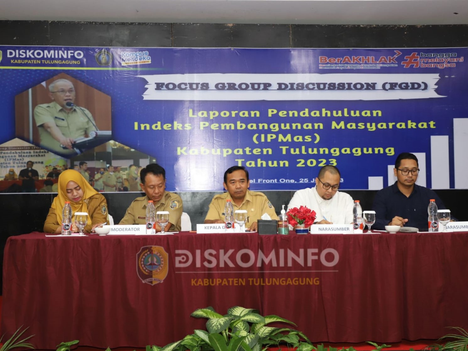 FORUM GROUP DISCUSSION LAPORAN PENDAHULUAN PENYUSUNAN INDEKS PEMBANGUNAN MASYARAKAT KABUPATEN TULUNGAGUNG TAHUN 2023