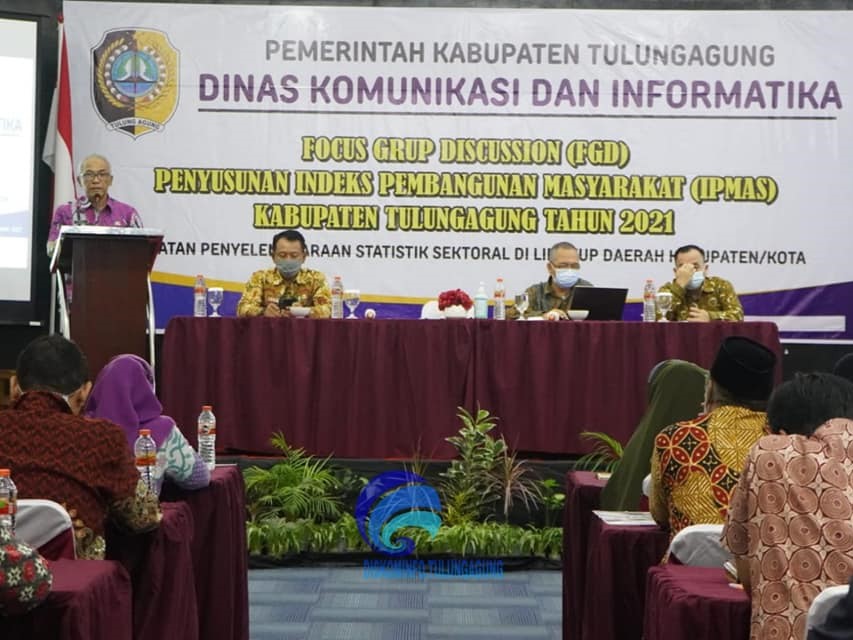 FOCUS GROUP DISCUSSION (FGD) PENYUSUNAN INDEKS PEMBANGUNAN MASYARAKAT (IPMAS) KABUPATEN TULUNGAGUNG TAHUN 2021
