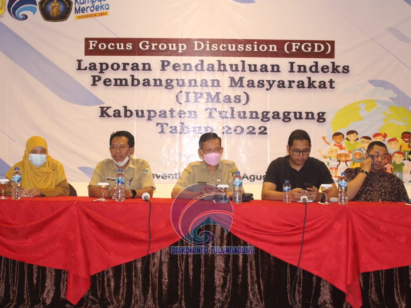 FOCUS GROUP DISCUSSION LAPORAN PENDAHULUAN INDEKS PEMBANGUNAN MASYARAKAT KABUPATEN TULUNGAGUNG TAHUN 2022