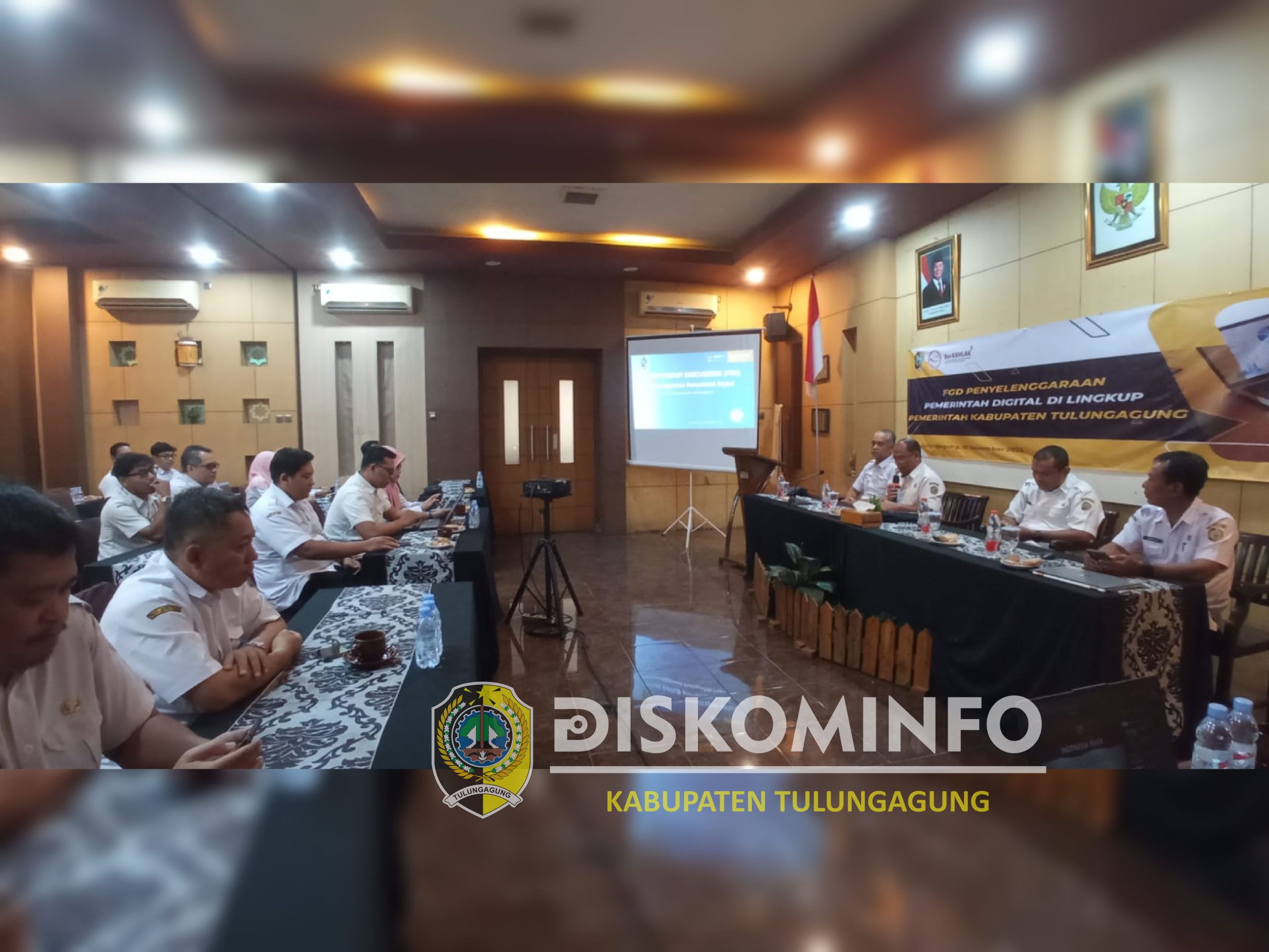 FGD PENYELENGGARAAN PEMERINTAHAN DIGITAL DI LINGKUP PEMERINTAH KABUPATEN TULUNGAGUNG: TRANSISI INDEKS SPBE MENJADI INDEKS PEMDI